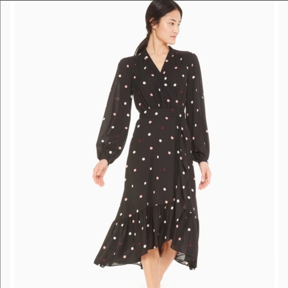Kate Spade Bakery Dot wrap dress - Picture 1 of 9